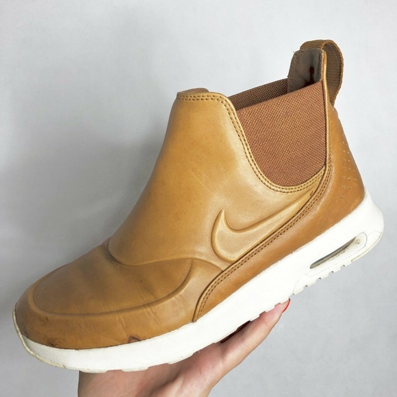 nike air max thea leather slip-on sneakers